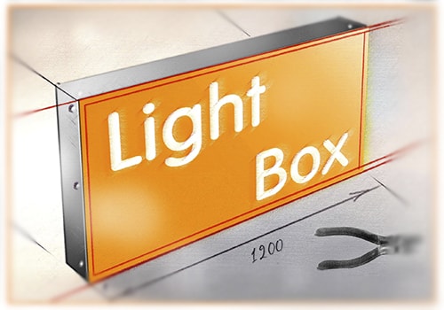 Какой лайтбокс купить: со светодиодной или люминесцентной подсветкой?