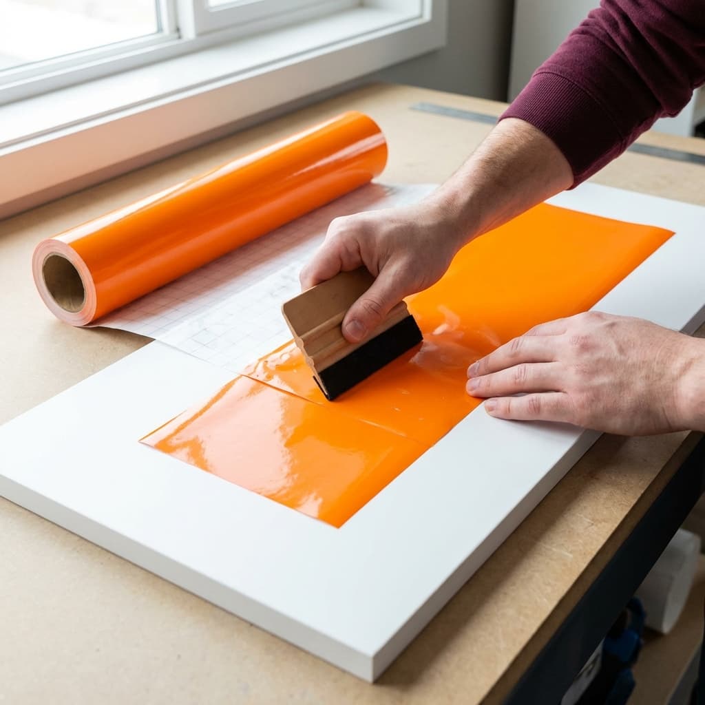 Накатка пленки Oracal