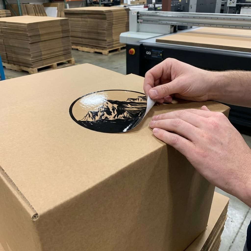 Наклейки и Стикеры (Бюджетно)