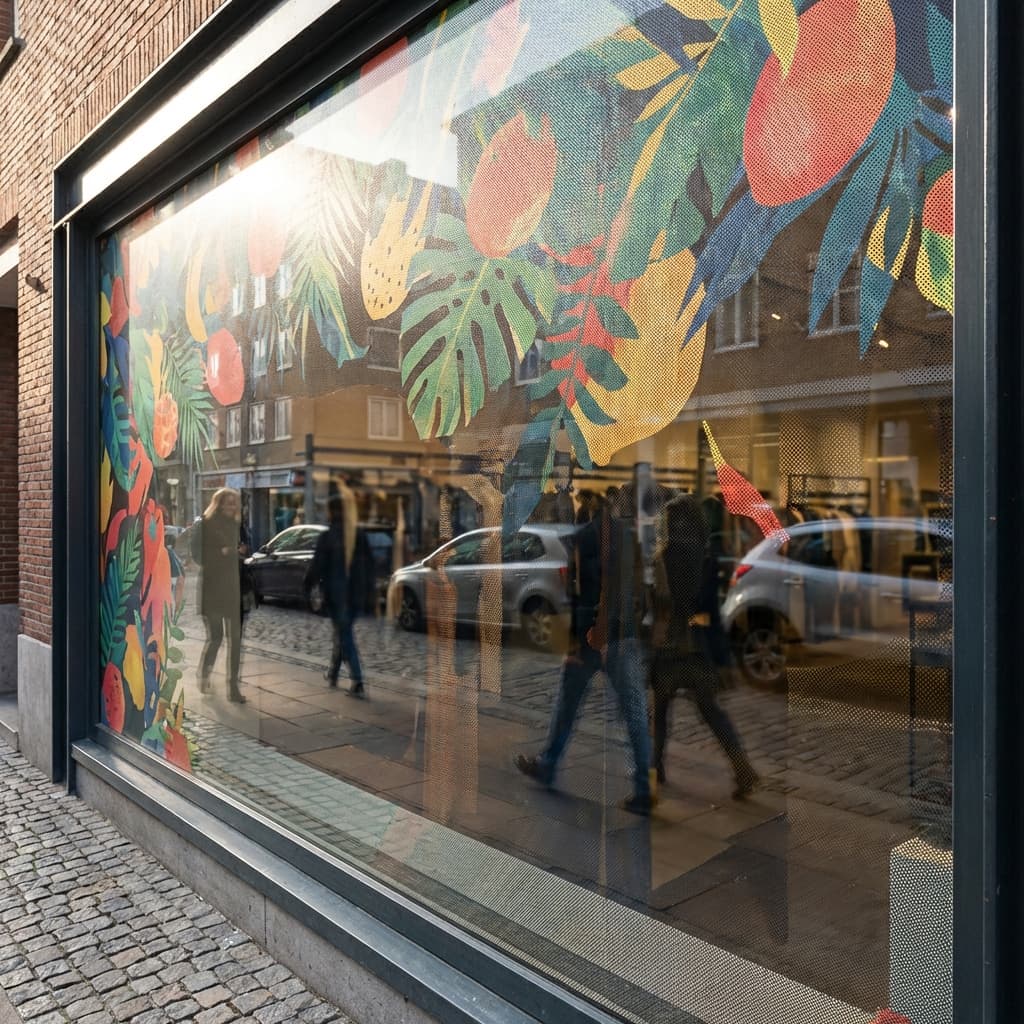 Перфорированная пленка (One Way Vision)