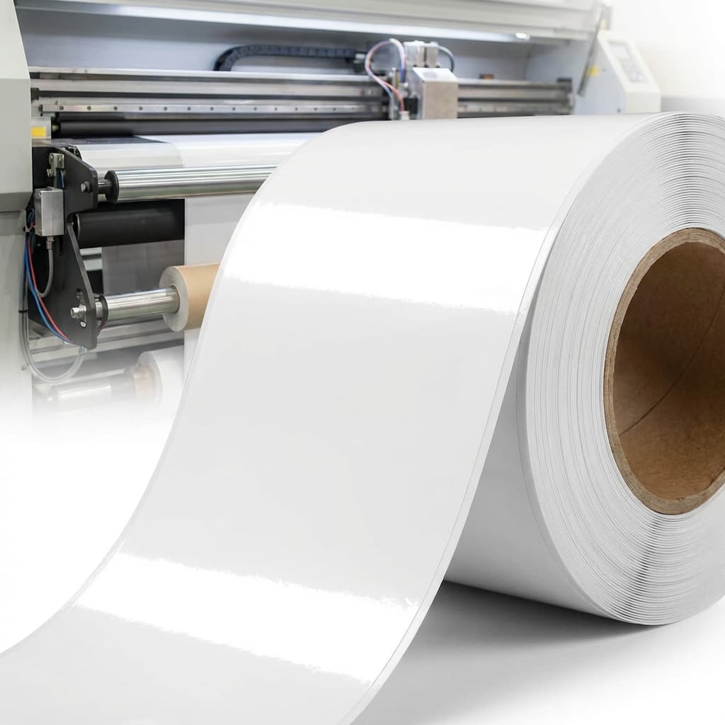 Рекламный винил (Белая пленка)