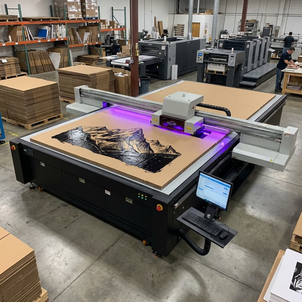 Полноцветная УФ-печать